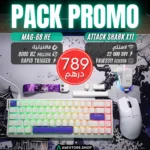 Attack Shark X11 Wireless Gaming Mouse + MAG-68HE 8000Hz Hall Effect Gaming Keyboard Combo