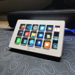 AJAZZ AKP153 Stream Deck Controller – 15 LCD Macro Keys, Side Display, USB-C Wired Streaming Keypad