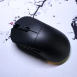 AJAZZ NJ08 Wireless Gaming Mouse – Tri-Mode (2.4G/BT/Wired), RGB Lighting, 12800 DPI, 1000Hz Polling Rate, Software Customizable (Black)