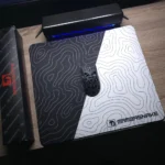 MAMBASNAKE CM02 Gaming Mousepad – Anti-Slip Rubber Base, Smooth Control Surface with Stitched Edges - Image 2