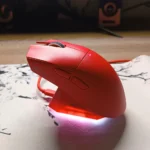 ATTACK SHARK X11 Wireless Gaming Mouse – PAW3311 Sensor, RGB Charging Dock, 22000 DPI, Tri-Mode Connection (Red) - Image 3