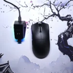 ATTACK SHARK X11 Wireless Gaming Mouse – PAW3311 Sensor, RGB Charging Dock, 22000 DPI, Tri-Mode Connection (Black) - Image 3