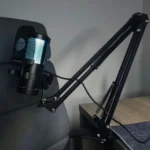 Haomuren KM8S RGB Microphone – USB/Type-C Mic with Boom Arm & Desk Stand, Touch-to-Mute, RGB Lighting Modes - Image 4