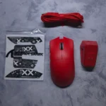 ATTACK SHARK X11 Wireless Gaming Mouse – PAW3311 Sensor, RGB Charging Dock, 22000 DPI, Tri-Mode Connection (Red) - Image 4
