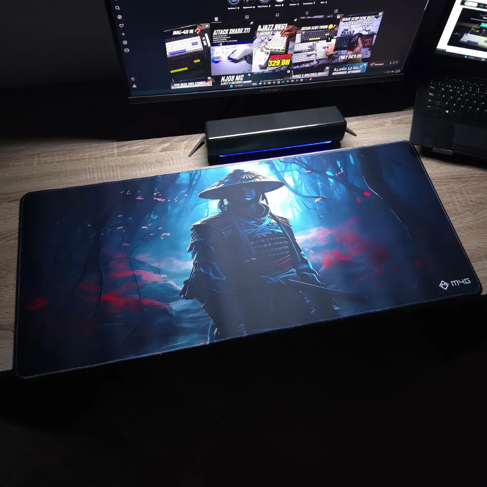 11_result M4G Mouse Pad Forest Blue Samurai 900×400mm / 4mm - Image 1