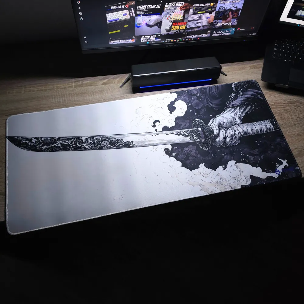 13_result M4G Mouse Pad Sword KN 900×400mm / 4mm - Image 1