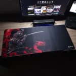 M4G Mouse Pad Black Red Samurai 900×400mm / 4mm