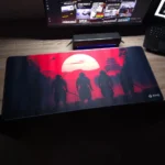 M4G Mouse Pad Red Samurai Horizon 900×400mm / 4mm