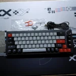 DAREU EK65G Wireless Mechanical Keyboard – 65% Compact Layout, Red Switches, 2.4GHz Wireless, RGB Lighting, Volume Control Knob - Image 3