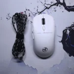 HXSJ T30 Wireless Gaming Mouse – Tri-Mode (Bluetooth / 2.4GHz / Wired), Up to 6400 DPI, Lightweight Design (White) - Image 4