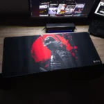 M4G Mouse Pad Red Black Silent Samurai 900×400mm / 4mm