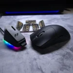 G16 Pro M4G × FuryCube Wireless Gaming Mouse – PAW3311 Sensor, Up to 22000 DPI, RGB Charging Dock, Tri-Mode, Ultra-Lightweight (Black)