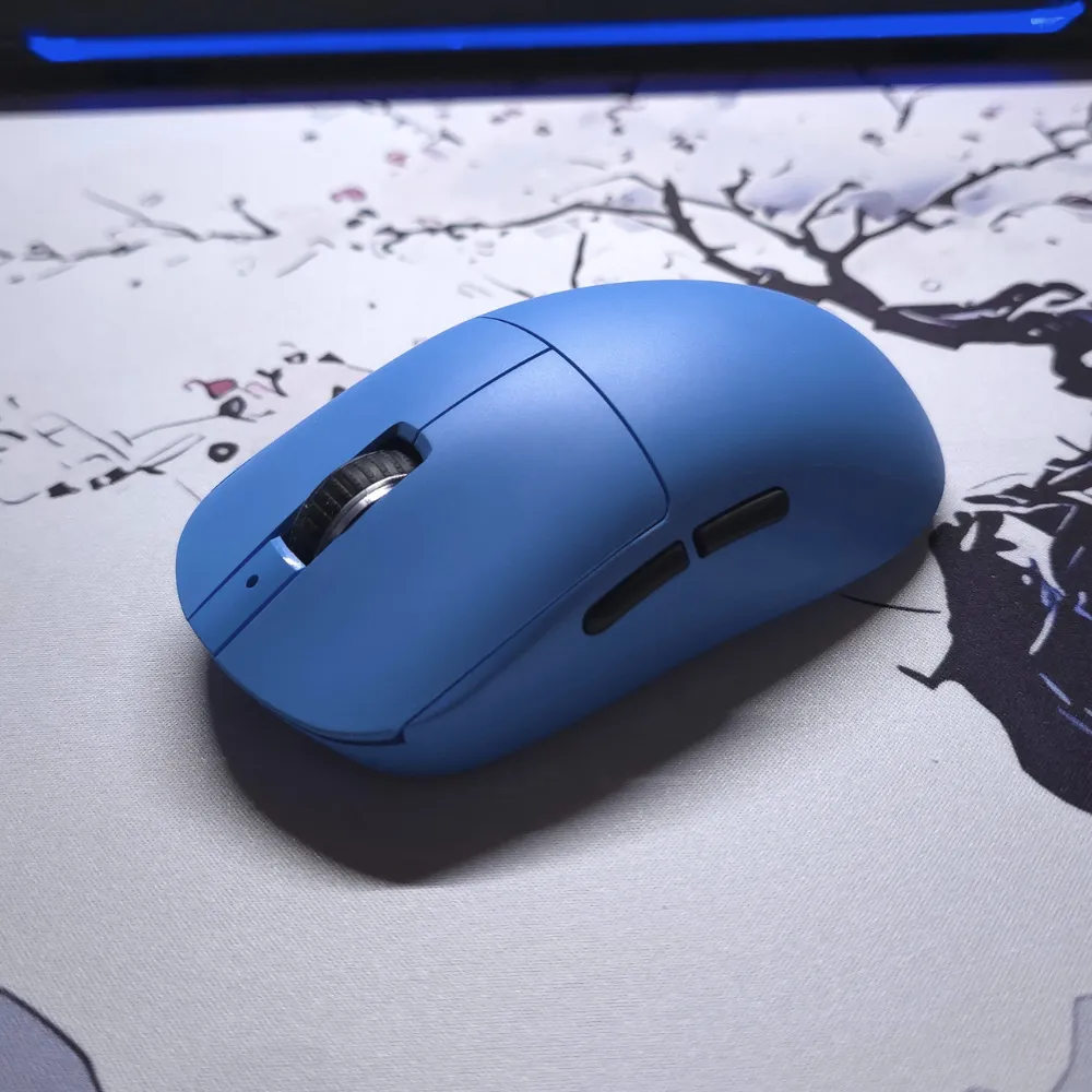 1_result Tri-Mode Wireless Gaming Mouse – Bluetooth / 2.4GHz / Wired, Up to 6400 DPI (Blue) - Image 1
