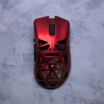 G11 M4G × FuryCube (BK-V2) Wireless Gaming Mouse – PAW3311 Sensor, Up to 22000 DPI, Tri-Mode, Ultra-Lightweight (Red)
