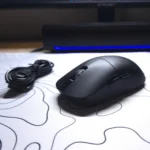 Tri-Mode Wireless Gaming Mouse – Bluetooth / 2.4GHz / Wired, Up to 6400 DPI (Black) - Image 2