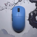 Tri-Mode Wireless Gaming Mouse – Bluetooth / 2.4GHz / Wired, Up to 6400 DPI (Blue) - Image 2