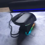 AJAZZ AJ139 V2 MC Wireless Gaming Mouse – PAW3311 Sensor, Up to 24000 DPI, Tri-Mode Connectivity, RGB Charging Dock (Black) - Image 2