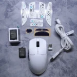 AJAZZ AJ159 V2 MC Wireless Gaming Mouse – PAW3311 Sensor, Tri-Mode Connectivity, Up to 24000 DPI, Replaceable Battery (White) - Image 3