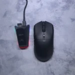 AJAZZ AJ139 V2 MC Wireless Gaming Mouse – PAW3311 Sensor, Up to 24000 DPI, Tri-Mode Connectivity, RGB Charging Dock (Black) - Image 3