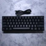 K61 60% Mechanical Keyboard – Blue Switch, RGB Backlight, Wired Compact Gaming Keyboard (Black) - Image 3