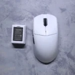 G13S M4G × FuryCube Wireless Gaming Mouse – PAW3311 Sensor, Up to 22000 DPI, Swappable Battery System, Tri-Mode (White)