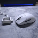 G13S M4G × FuryCube Wireless Gaming Mouse – PAW3311 Sensor, Up to 22000 DPI, Swappable Battery System, Tri-Mode (White) - Image 2