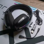 ATTACK SHARK L90 Wireless Gaming Headset – Tri-Mode, Foldable, RGB, 40mm Drivers, Detachable Microphone (Black)