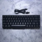 K68 Mechanical Keyboard – 68-Key Compact Layout, Blue Switches, RGB Lighting Modes, Wired Gaming Keyboard (Black) - Image 3