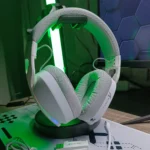 ATTACK SHARK L90 Wireless Gaming Headset – Tri-Mode, Foldable, RGB, 40mm Drivers, Detachable Microphone (White) - Image 3