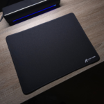 ATTACK SHARK CM02SE Gaming Mouse Pad – Heavy Textured Surface, Non-Slip Rubber Base, Stitched Edges (Black)