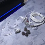 QKZ AK6 Wired Earphones – In-Ear Design, Built-In Microphone, Lightweight, Gaming and Daily Use (White) - Image 2