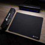 ATTACK SHARK CM02SE Gaming Mouse Pad – Heavy Textured Surface, Non-Slip Rubber Base, Stitched Edges (Black) - Image 3