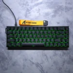 ATTACK SHARK X68 MAX HE Rapid Trigger Keyboard – Magnetic Switch, CNC Aluminum Case, 8000Hz Polling Rate (Black Contour) - Image 3