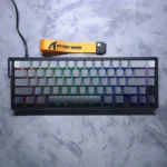 ATTACK SHARK X68 HE Rapid Trigger Gaming Keyboard – Magnetic Switches, 8000Hz Polling, Adjustable Actuation (Black Gradient)