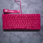 ATTACK SHARK R82 HE Rapid Trigger Gaming Keyboard – Magnetic Switches, 8000Hz Polling, Adjustable Actuation (Pink Contour)