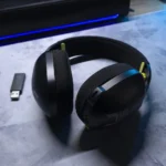 ONIKUMA B2 Wireless Gaming Headset – Tri-Mode, Bluetooth, 2.4G Wireless, Wired, Integrated Microphone (Black)