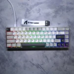 ATTACK SHARK X68 MAX HE Rapid Trigger Keyboard – Magnetic Switch, CNC Aluminum Case, 8000Hz Polling Rate (Star White)