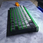 ATTACK SHARK R85 HE Rapid Trigger Gaming Keyboard – Magnetic Switches, 8000Hz Polling, Adjustable Actuation, RGB Front Lightbox (Black Gradient) - Image 2