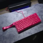 ATTACK SHARK R82 HE Rapid Trigger Gaming Keyboard – Magnetic Switches, 8000Hz Polling, Adjustable Actuation (Pink Contour) - Image 2