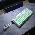 ATTACK SHARK R82 HE Rapid Trigger Gaming Keyboard – Magnetic Switches, 8000Hz Polling, Adjustable Actuation (White Contour) - Image 2