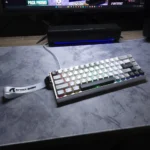 ATTACK SHARK X68 MAX HE Rapid Trigger Keyboard – Magnetic Switch, CNC Aluminum Case, 8000Hz Polling Rate (Star White) - Image 2