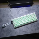 ATTACK SHARK X68 HE Rapid Trigger Gaming Keyboard – Magnetic Switches, 8000Hz Polling, Adjustable Actuation (White Contour) - Image 2