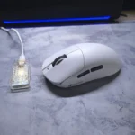 ATTACK SHARK X8 Ultra Wireless Gaming Mouse – PAW3950MAX Sensor, 42,000 DPI, 8000Hz Polling Rate, 750 IPS, 50G, Tri-Mode (White) - Image 2