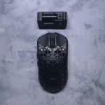 ATTACK SHARK R5 Ultra Carbon Fiber Wireless Gaming Mouse – PAW3950MAX Sensor, 42,000 DPI, 8000Hz Polling Rate, Tri-Mode (Black) - Image 3