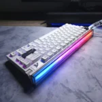 ATTACK SHARK R85 HE Rapid Trigger Gaming Keyboard – Magnetic Switches, 8000Hz Polling, Adjustable Actuation, RGB Front Lightbox (White) - Image 3