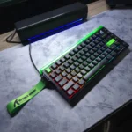 ATTACK SHARK R85 HE Rapid Trigger Gaming Keyboard – Magnetic Switches, 8000Hz Polling, Adjustable Actuation, RGB Front Lightbox (Green & Black) - Image 3