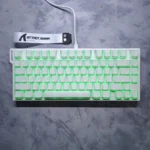 ATTACK SHARK R82 HE Rapid Trigger Gaming Keyboard – Magnetic Switches, 8000Hz Polling, Adjustable Actuation (White Contour) - Image 3