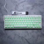 ATTACK SHARK X68 HE Rapid Trigger Gaming Keyboard – Magnetic Switches, 8000Hz Polling, Adjustable Actuation (White Contour) - Image 3