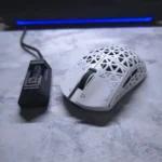 ATTACK SHARK R5 Ultra Carbon Fiber Wireless Gaming Mouse – PAW3950MAX Sensor, 42,000 DPI, 8000Hz Polling Rate, Tri-Mode (White) - Image 4