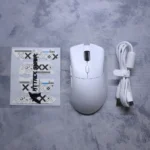 ATTACK SHARK R1 Wireless Gaming Mouse – Tri-Mode, 18,000 DPI, Up to 1000Hz Polling Rate, Lightweight, Software Customizable (White) - Image 3
